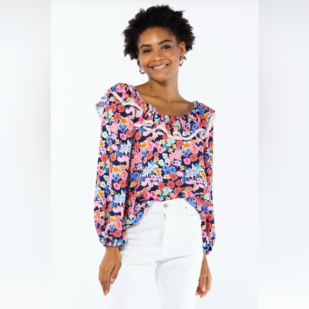 NWT Smith & Quinn | Matilda Top in Pickadilly Lilly
